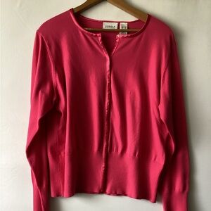 Liz Golf by Liz Claiborne long sleeve cardigan sweater